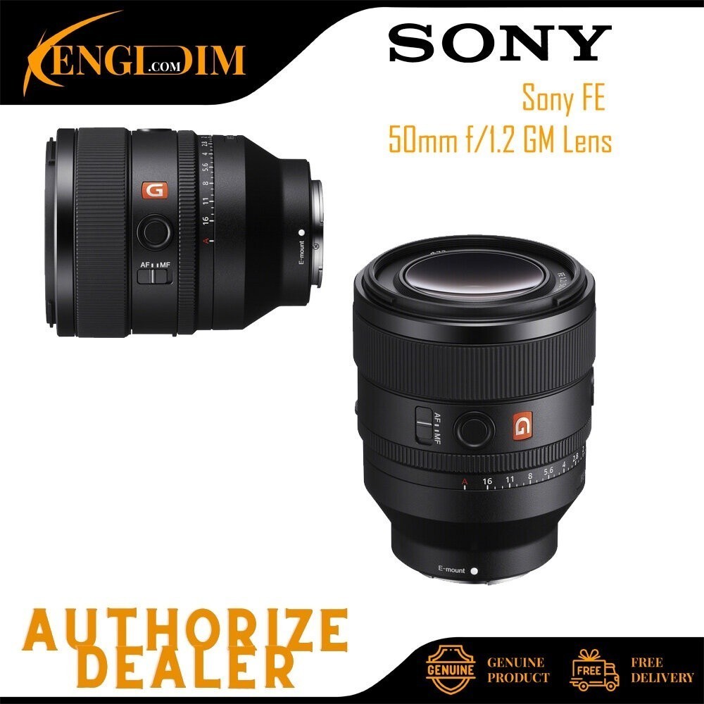 เลนส์ Sony FE 50mm f/1.2 GM