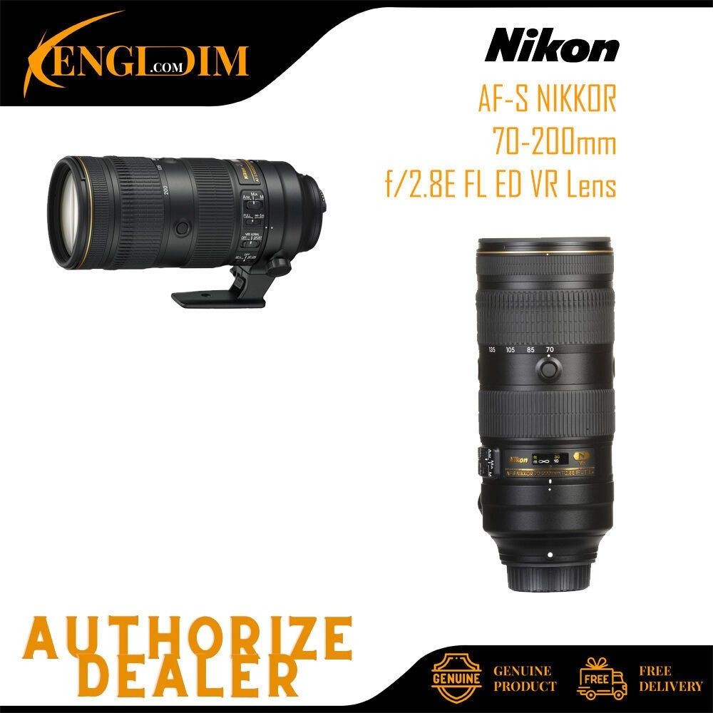 เลนส์ Nikon AF-S NIKKOR 70-200mm f/2.8E FL ED VR