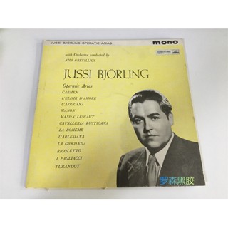 Jussi Bjorling. Operatic Arias LP ไวนิล LSCP2