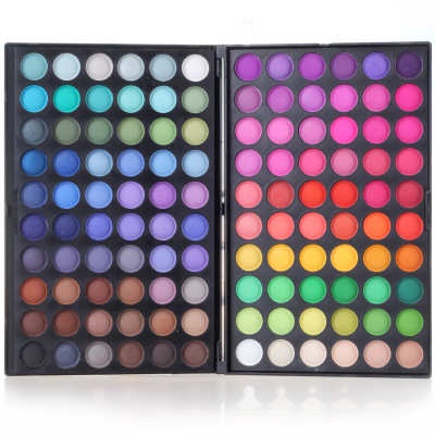 พาเลท พาเลทตา อายแชโดว์ พาเลทอายแชโดว์ 120 สี จานสีเมคอัพอายแชโดว์สําหรับช่างแต่งหน้าสตูดิโอ ผสมสีด้านมุก จัดส่งฟรี