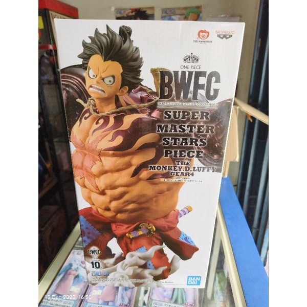 Banpresto One Piece BWFC SMSP 01 The Brush Monkey D Luffy Gear 4 Bounce Man