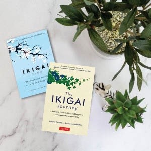 The Ikigai Journey +Ikigai The Japannse Secret To a Long and Happy Life [ปกอ่อนคุณภาพสูง]