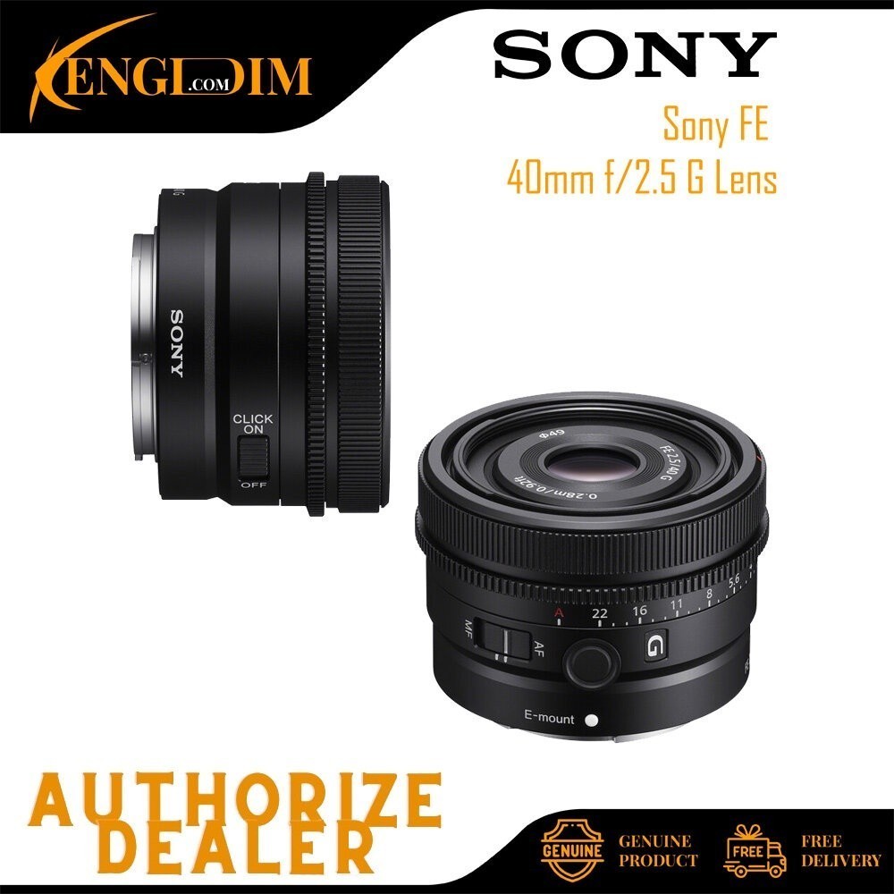 เลนส์ Sony FE 40mm f/2.5 G