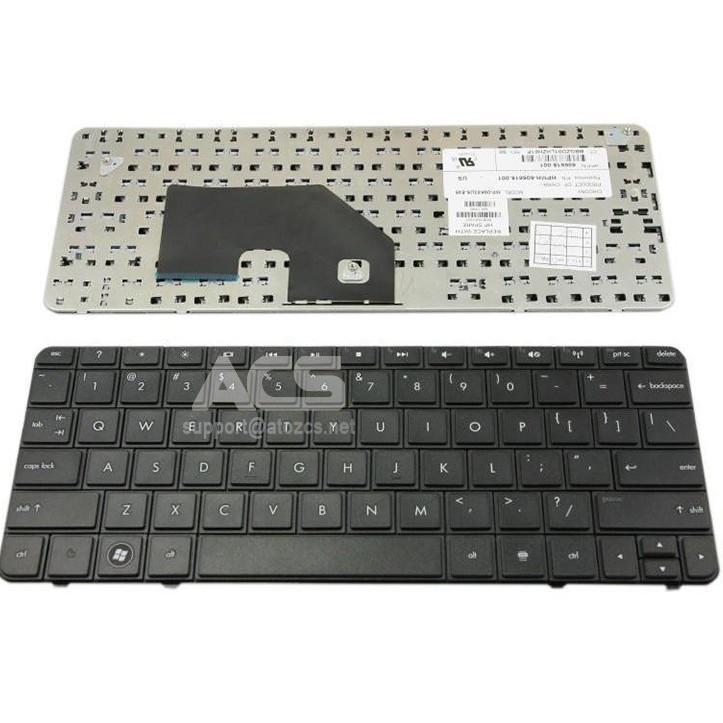 แล็ปท็อป/โน้ตบุ๊คเปลี่ยนคีย์บอร์ดสําหรับ hp Mini Compaq Mini 110-3000 110-3100 Series