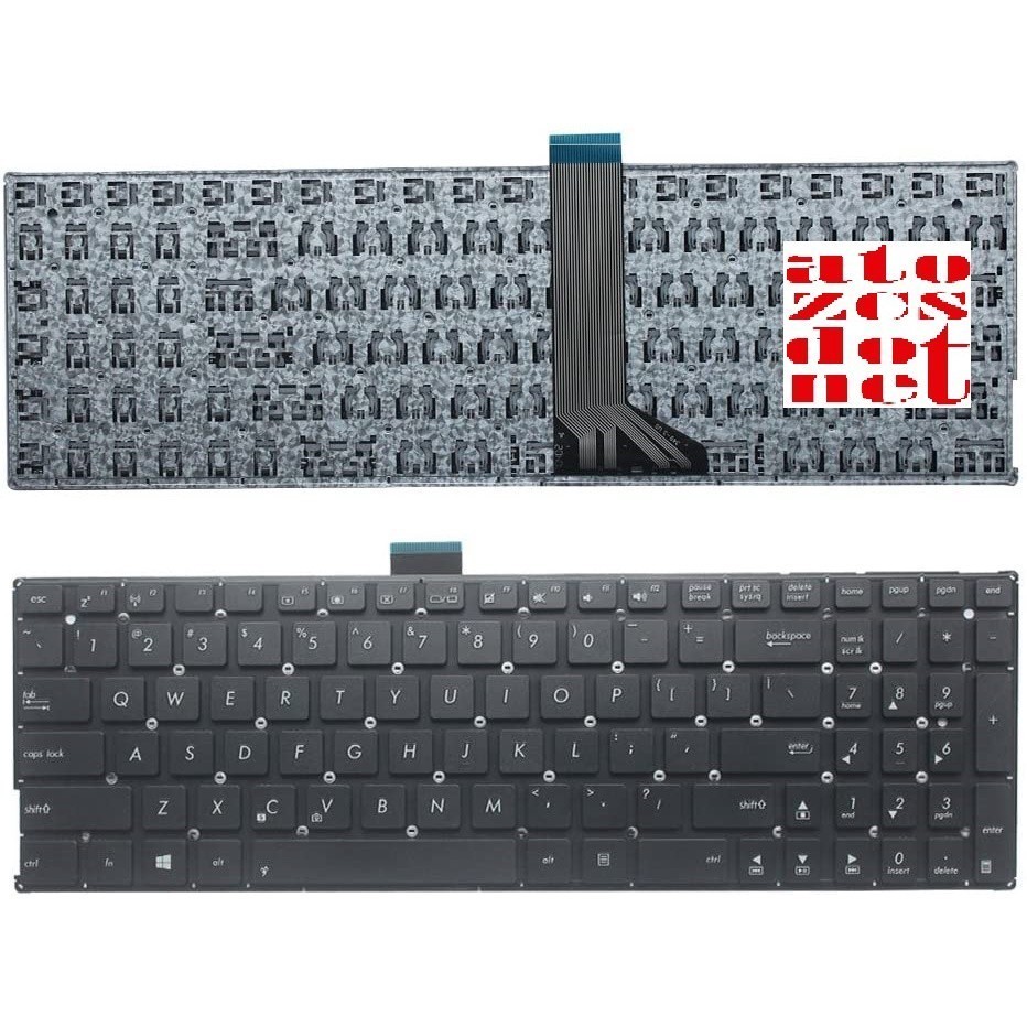 แล็ปท็อป/โน้ตบุ๊คเปลี่ยนคีย์บอร์ดสําหรับ Asus A555 A555L A555LA A555LD A555LF A555LN A555LP