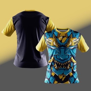 BAJU FAZZ UQ04 - เสื้อแข่ง HYPER BLUE ROBO - X KENE UNIQLA