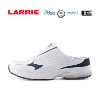 LARRIE Kasut Lelaki Putih New Ultimate Fashion Comfort Backless Sneakers 562400-WA1SV-0P-WHITE
