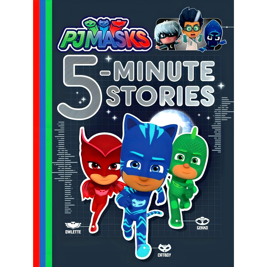 (BX) 5-MINUTE STORIES (PJ MASKS)