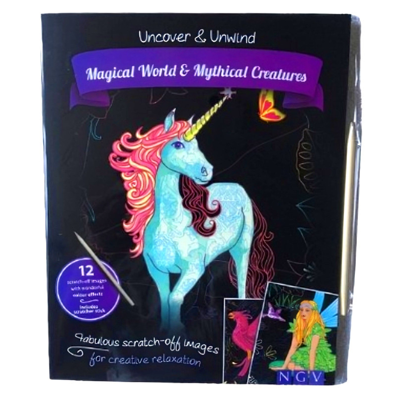 (BX) Magical World & Mythical Creatures: Uncover & Unwind