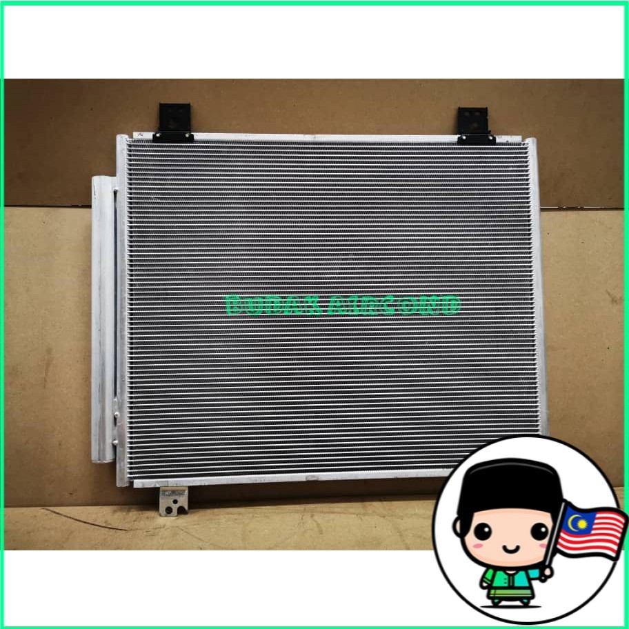 ฟรี DRIER* TOYOTA HIACE KDH200 2006-2014 CONDENSER A/C AIRCOND BAC