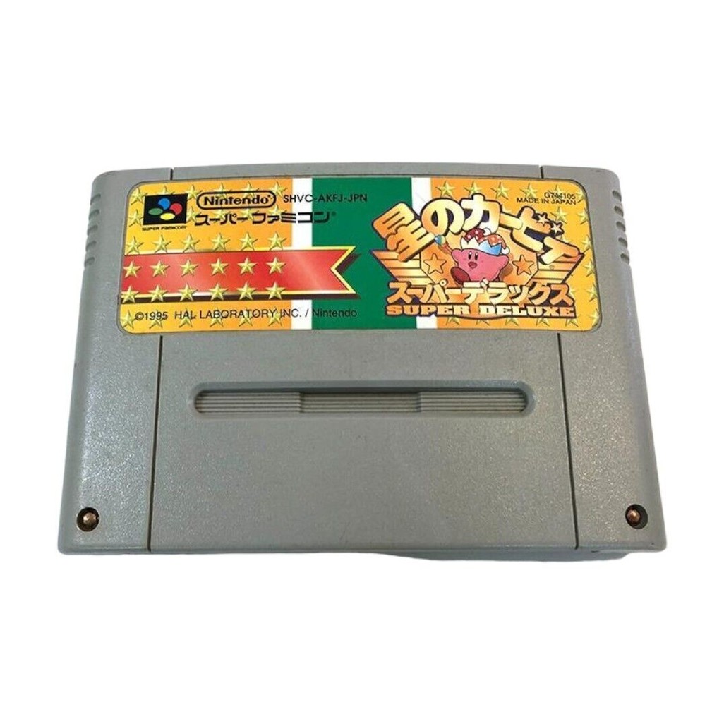 Nintendo Super Famicom SFC SNES Kirby Super Star Super Deluxe JAPAN มือสอง
