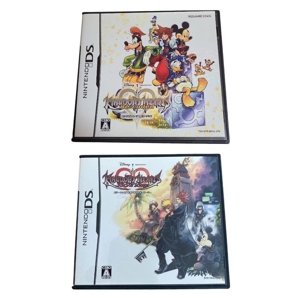 Nintendo DS KINGDOM HEARTS มือสอง [358/2 Days and Re: coded]Set Of 2
