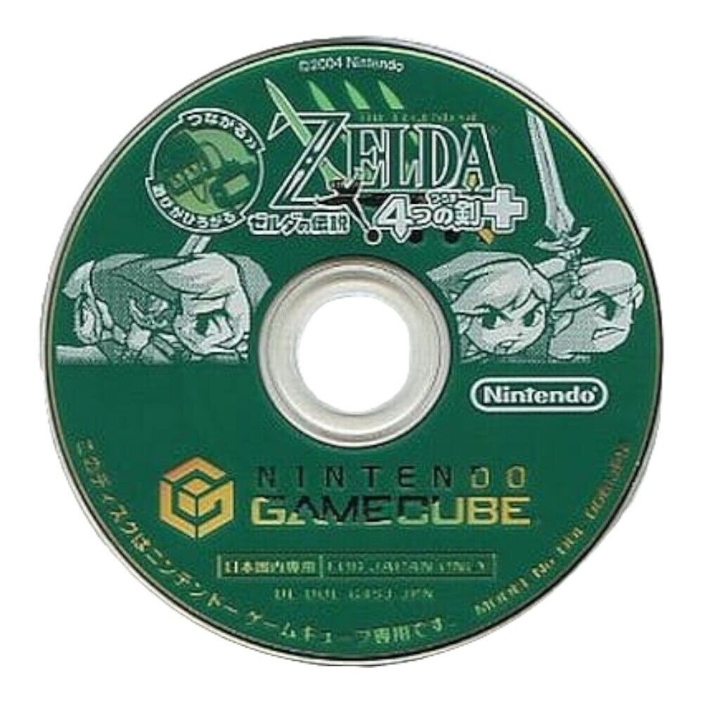 [Disc Only No case] Nintendo GameCube Zelda 4 Four Swords+ Adventures
