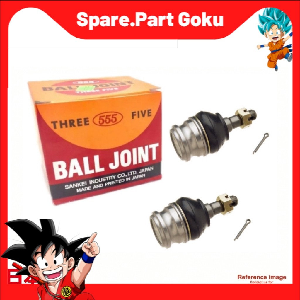 ลูกหมากแขนบน Nissan C22 1Set ( Sankei 555 ) -[อะไหล่GoKu]