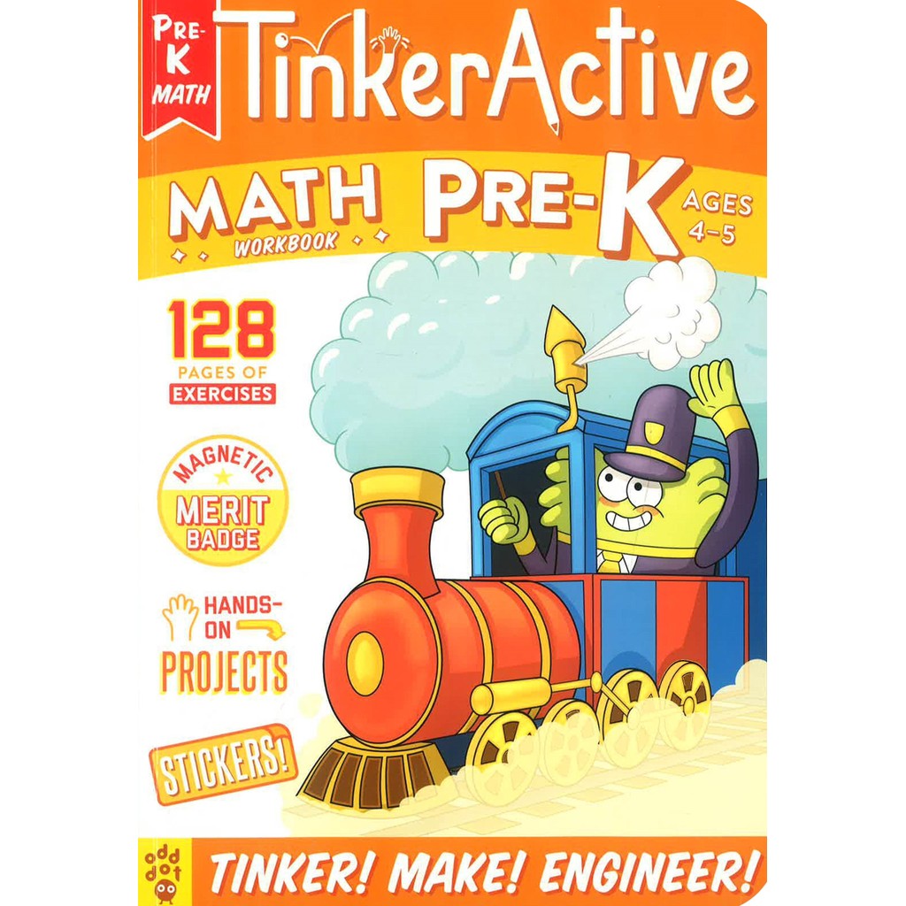 (BX) TINKERACTIVE WORKBOOK: PRE-K MATH AGES 4-5