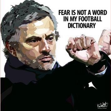 (BX) Jose Mourinho Ver.1 Pop Art (10X10)