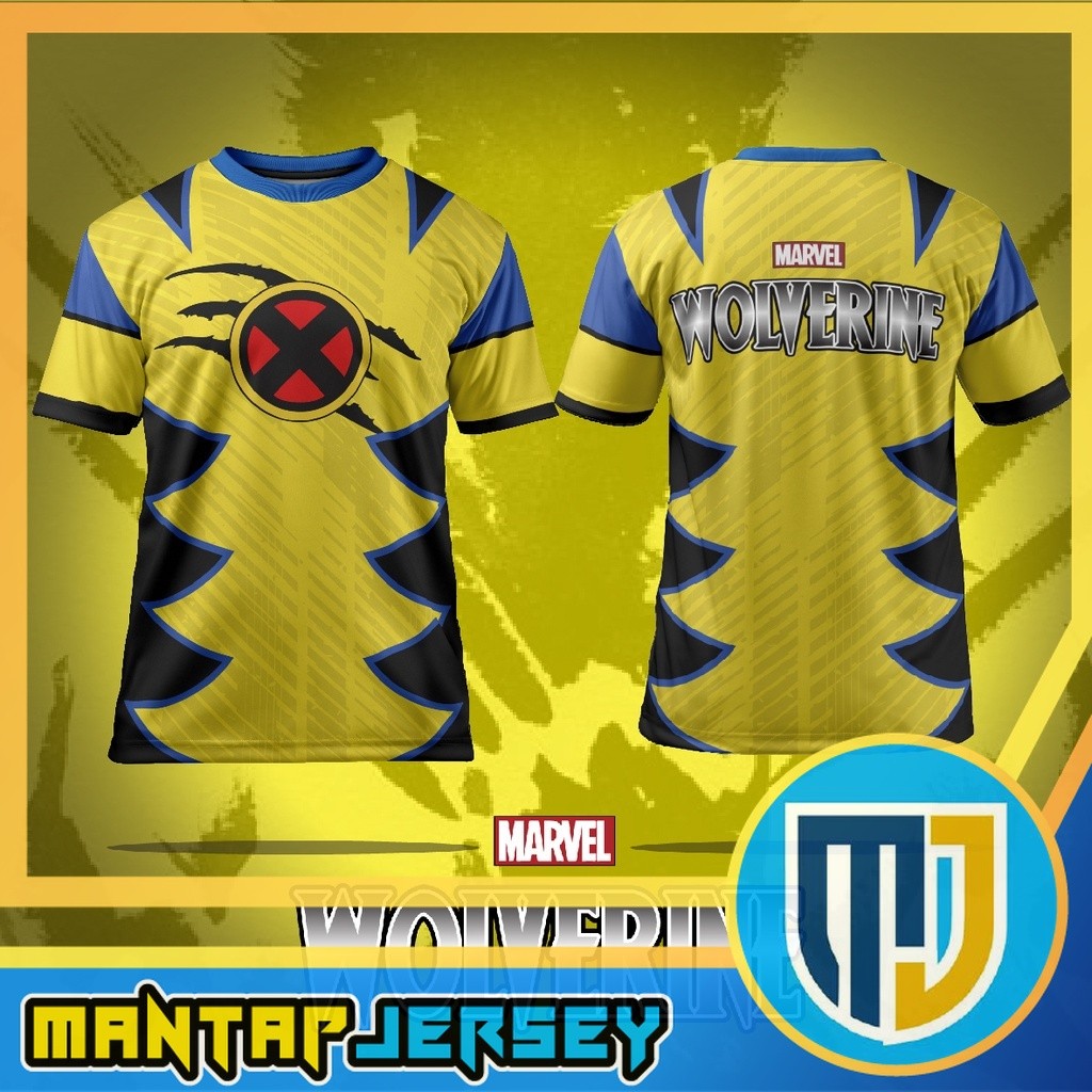 KIDS / ADULT FAZZ MV04 - เสื้อแจ็คเก็ต BAJU M4RVEL WOLVERINE