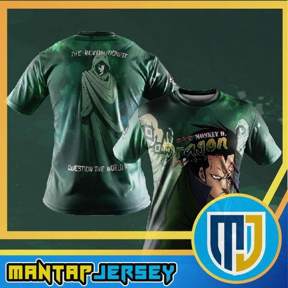 เด็ก / ผู้ใหญ่ MIKA OP05 - เสื้อโค้ต BAJU สีเขียว มังกร 0NE P1ECE คอสเพลย์ AN1M3