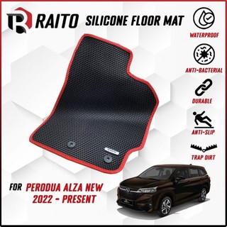 RAITO MAT Perodua Alza New 2022 - Present Car Floor Mat Carpet Customised Car Mat Kereta Carpet