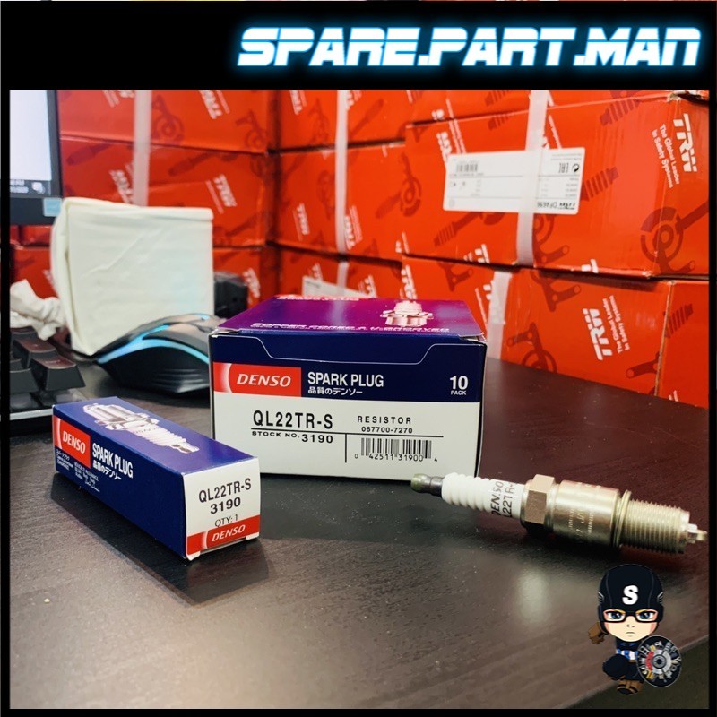 PERODUA KANCIL L2 TURBO DENSO SPARK PLUG QL22TR-S (QL22TR-S) 3PCS/1SET SPM
