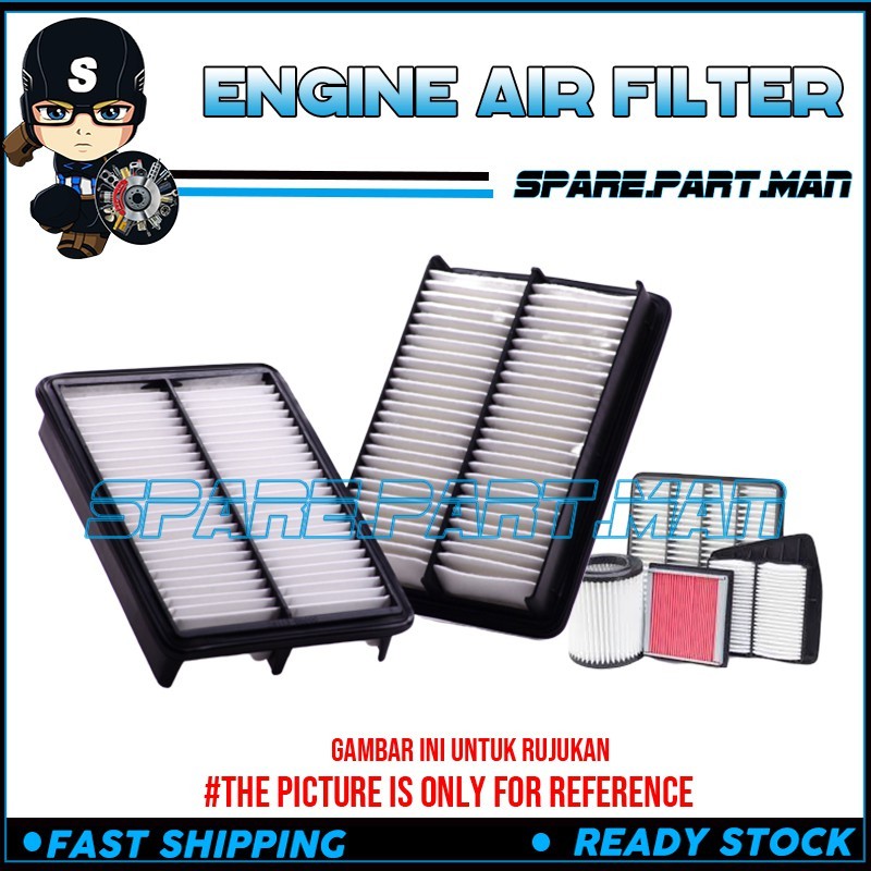 NISSAN ENGINE AIR FILTER A32,N16,B13,B14,X-TRAIL,C23,C24,Z50,Z51 3.5,TEANA SPM