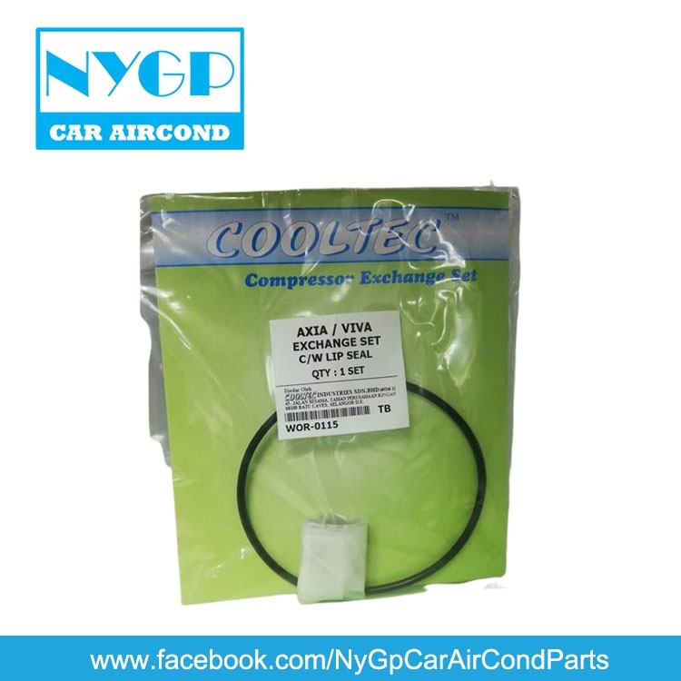 O-RING, COMPRESSOR KIT- ซีลปาก ORING (AXIA / VIVA) (WOR-0115) NYGP
