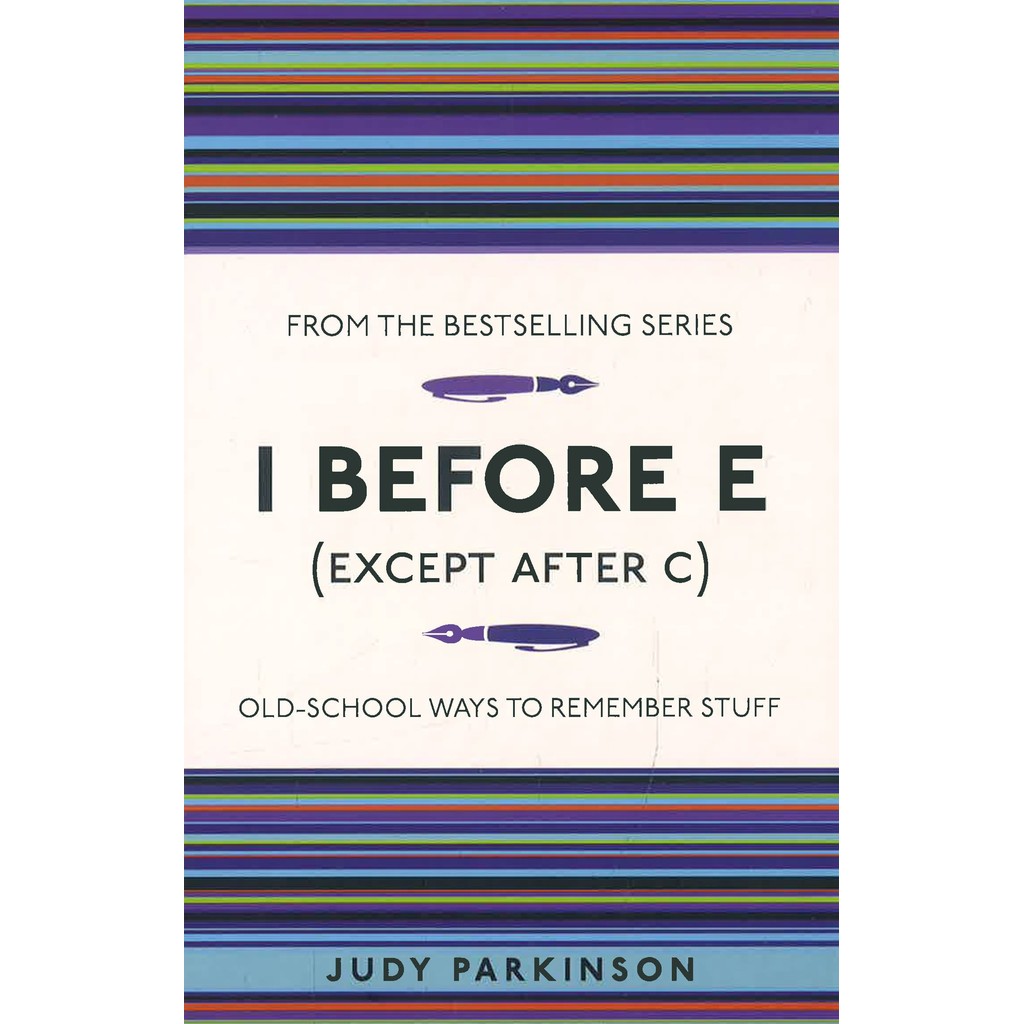 (BX) I BEFORE E (EXCEPT AFTER C)