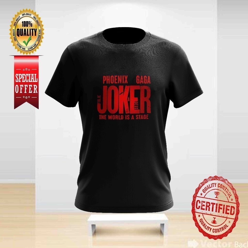 JOKER RED 2024 DESIGN 3 TSHIRT คอกลมสําหรับทั้งหมด