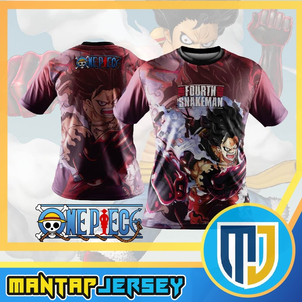 เด็ก / ผู้ใหญ่ FAZZ - เสื้อ BAJU OP09 เกียร์ FOURTH SNAKEMAN 0NE P1ECE AN1M3