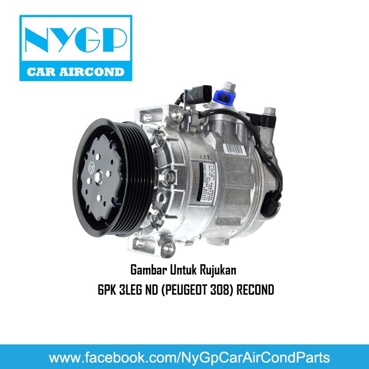 COMPRESSOR 6PK 3LEG ND (PEUGEOT 308) RECOND NYGP