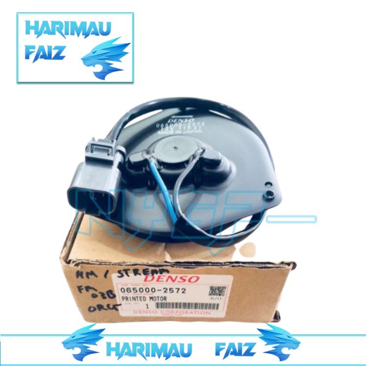 HF *1YEAR WARRANTY*AIRCOND FAN MOTOR Honda Stream S7A /Civic 1.7 S5A 1.8/ CRV S9A (2572/2570 ) W/O S