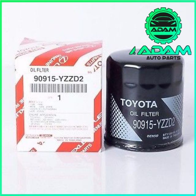 กรองน้ํามันเครื่องTOYOTA (90915-YZZD2)