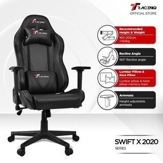 TTRacing Swift X Swift X Pro Gaming Chair Adjustable Ergonomic Office Chair Kerusi Gaming Computer Chair