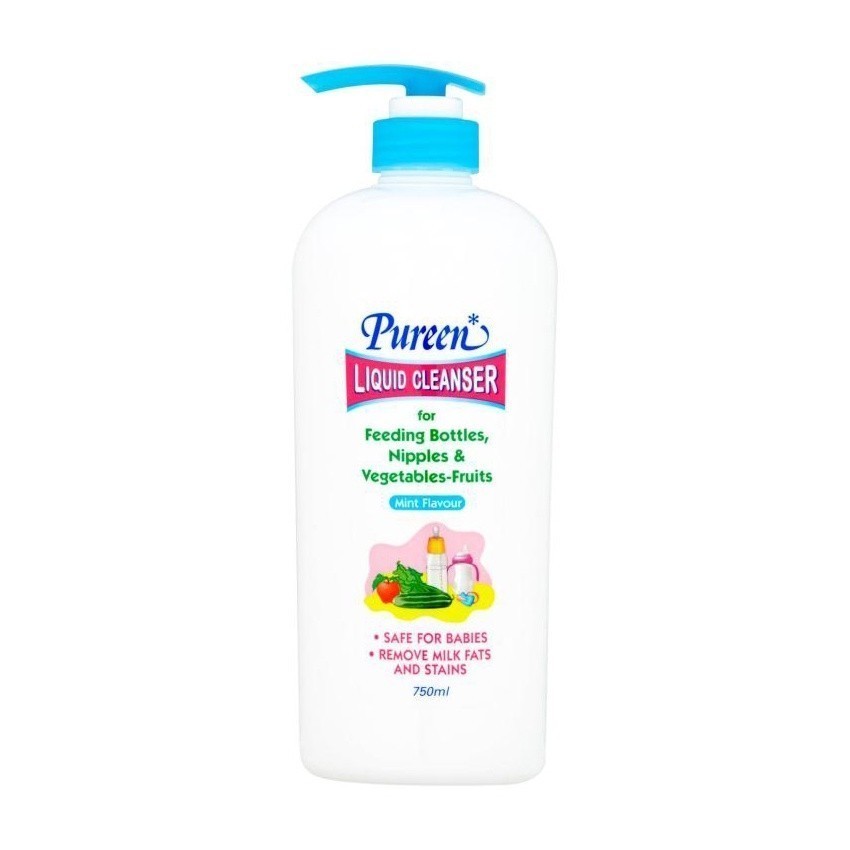 Pureen Liq.Cleanser (มิ้นต์ฟลาโวร์) 750ml