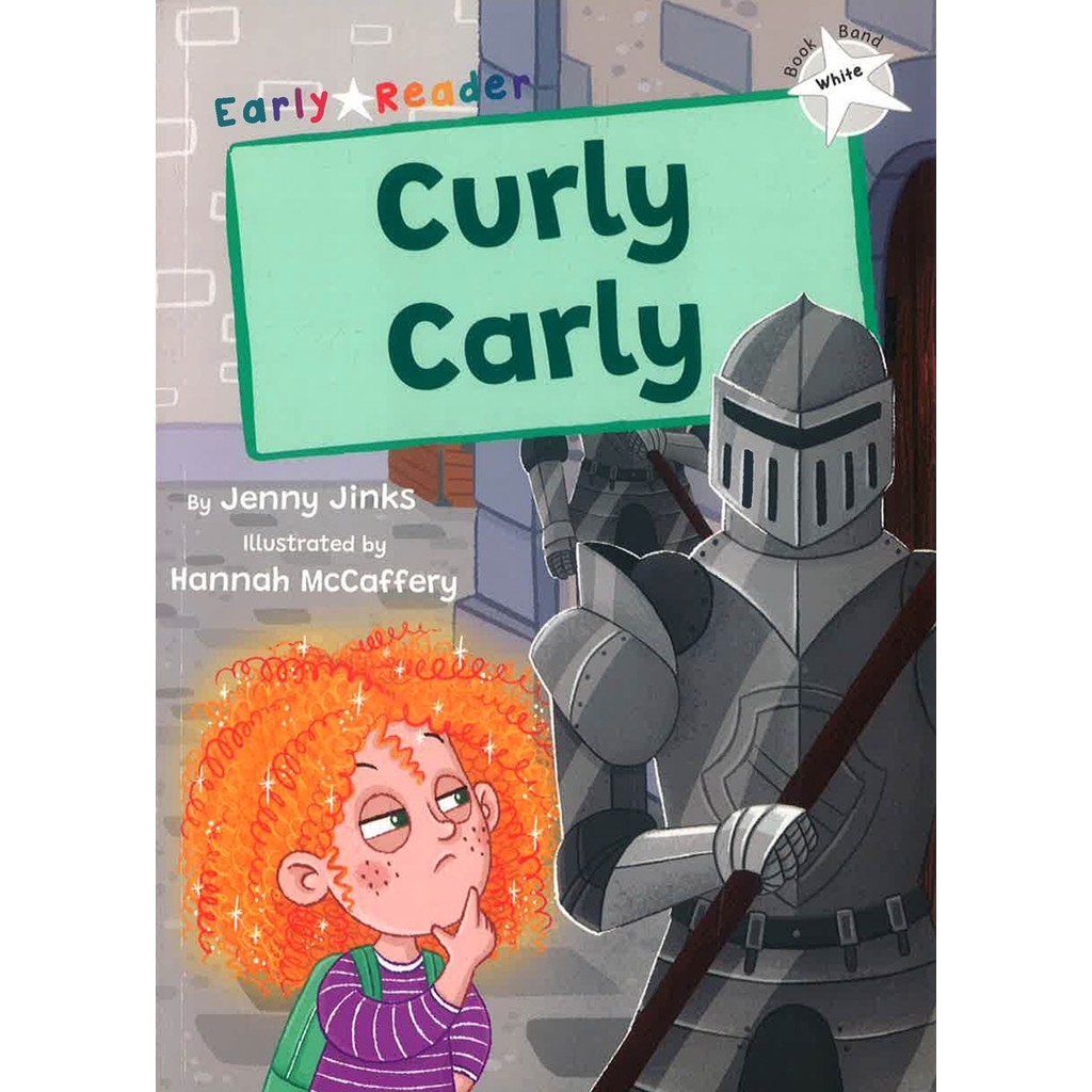 (BX) EARLY READER WHITE: CURLY CARLY