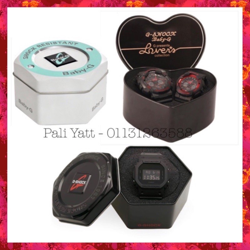 Box Gshock ,Box Baby-G, Box Couple Love, Box