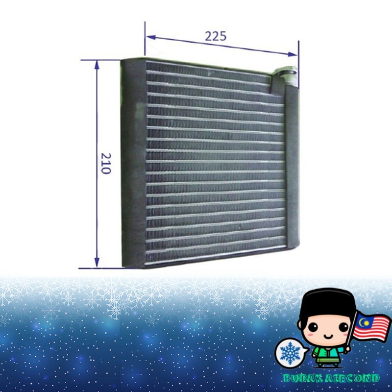 รถคอยล์เย็นคอยล์สําหรับ Mazda 3 2004 2008 AIR COND คอยล์เย็น Core คอยล์เย็น