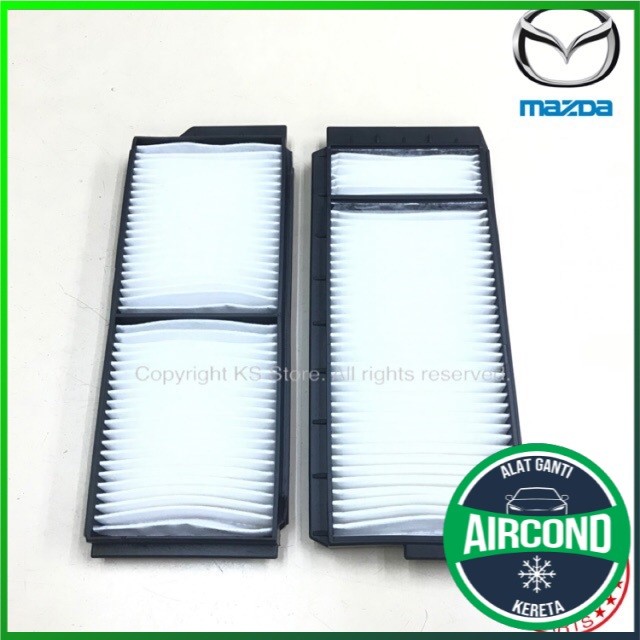 Mazda M3/M5/Biante MAZDA 3 1.6 & 2.0 2009-2014 BL รุ่น BBP2 61 J6X-T/BP4K-63-J3X-T กรองอากาศห้องโดยส
