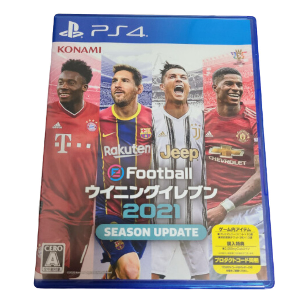 USED EFOOTBALL Winning Eleven 2021 Season Update Sony Playstation 4 PS4 Japan