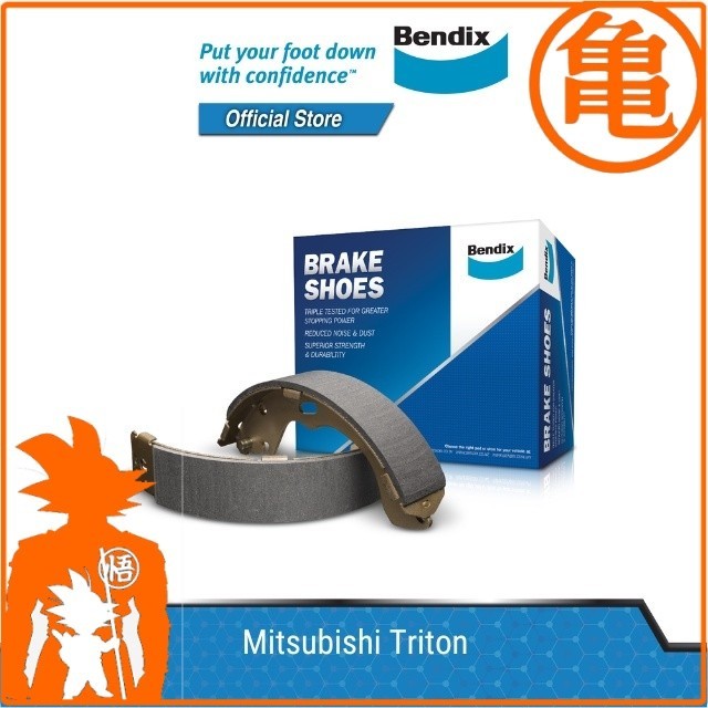 ผ้าเบรคหลัง Bendix DS6819 - Mitsubishi Triton 4X4 / Isuzu D-Max 2018 RT50 Onwards New