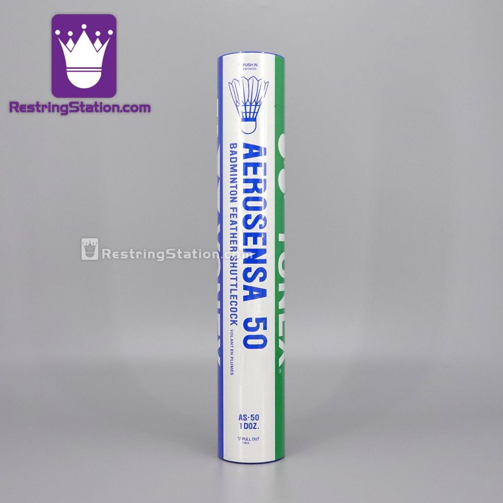 ลูกขนไก่แบดมินตัน Yonex Aerosensa 50 Goose Feather BWF (AS-50)