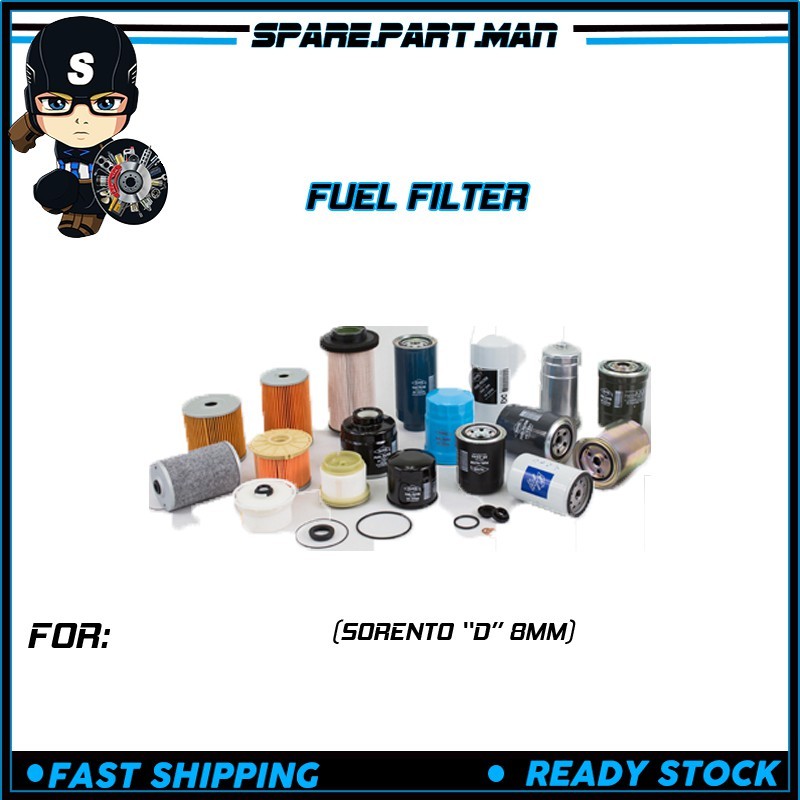 FUEL FILTER (SORENTO "D" 8MM) SPM