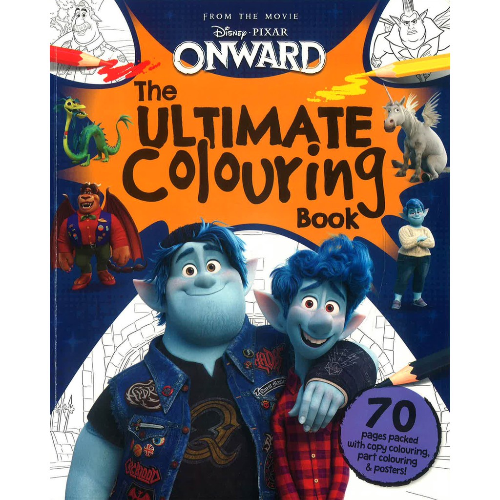 (BX) DISNEY PIXAR ONWARD: หนังสือสํารวจที่ดีที่สุด