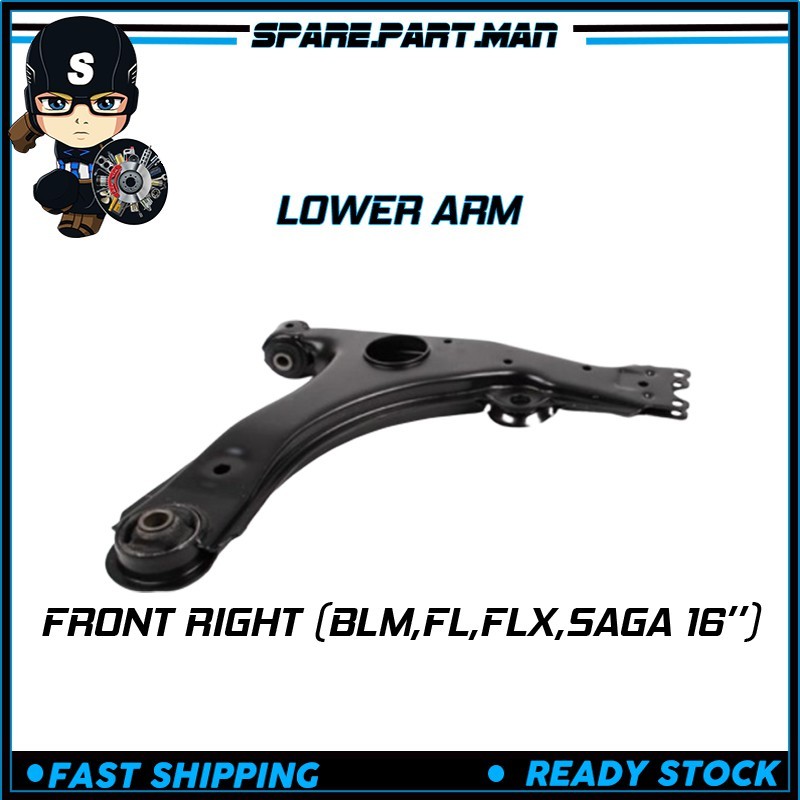 ARM LOWER FRONT RIGHT (BLM,FL,FLX,SAGA 16") SPM