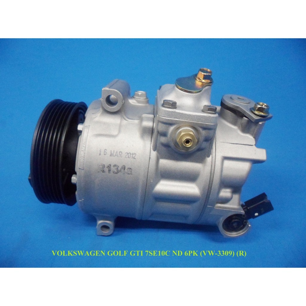 VOLKSWAGEN GOLF GTI 7SE10C ND 6PK COMPRESSOR NYGP