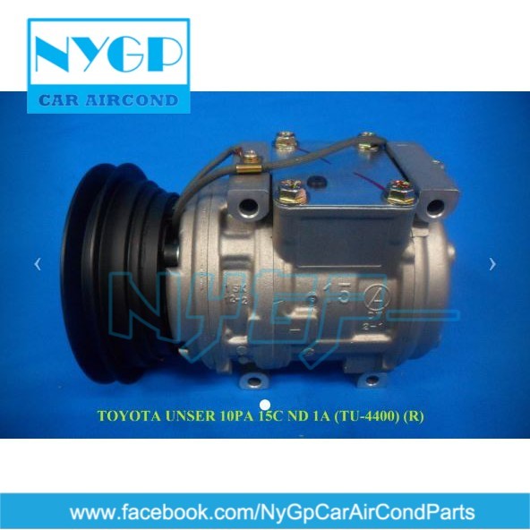 TOYOTA UNSER LAND CRUISER LJ78 LJ79 HILUX LN106 LN107 10PA 15C ND 1A (R) COMPRESSOR TU-4400 - NYGP