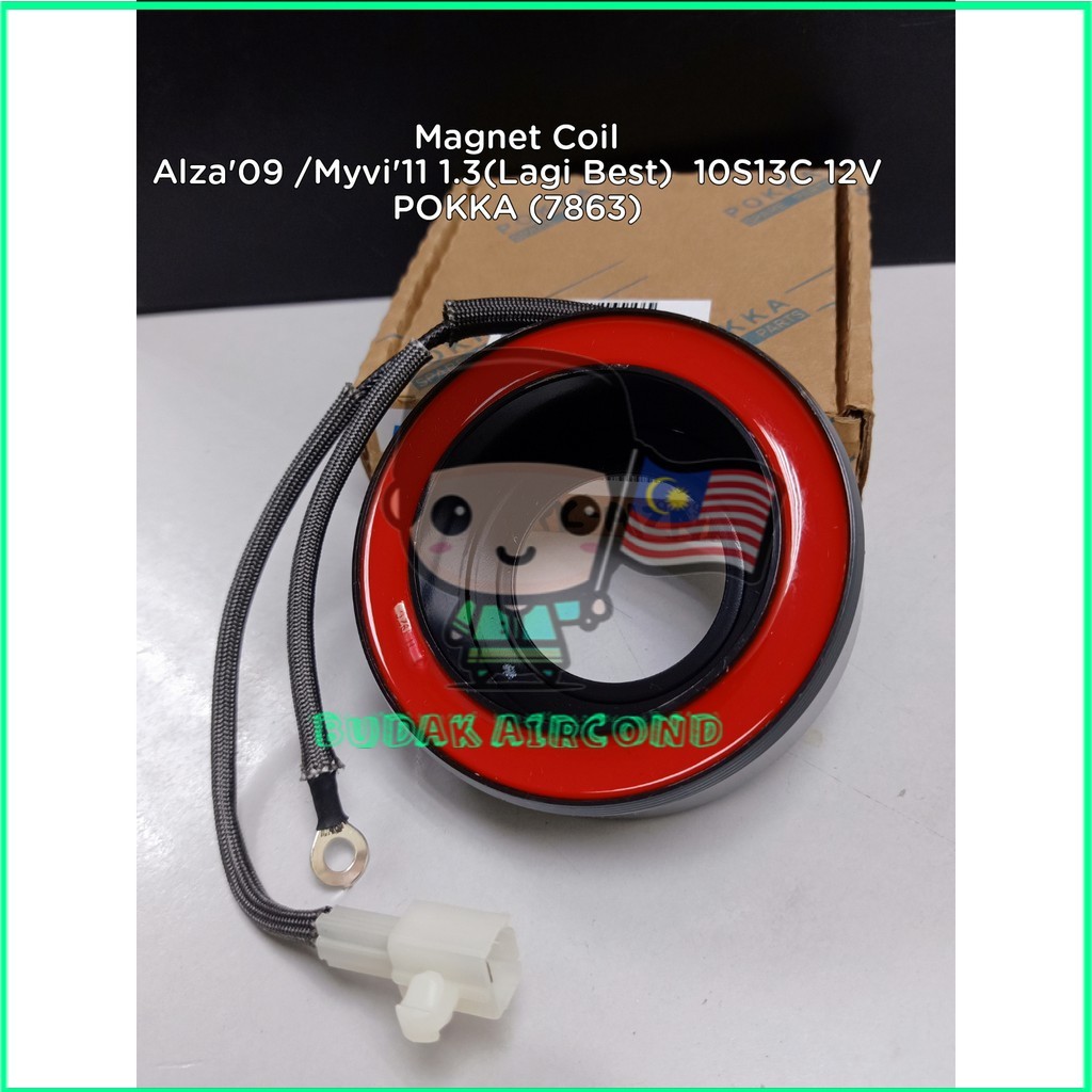 MAGNET COIL-ALZA/ MYVI11 1.3 (LAGI BEST) 10S13C 12V POKKA (7863) BAC