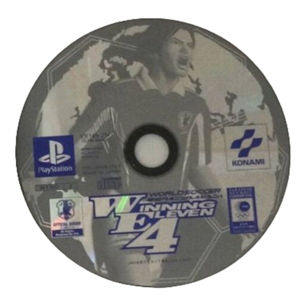 [Disc Only No case] WORLD SOCCER JIKKYO WINNING ELEVEN 4 PS1