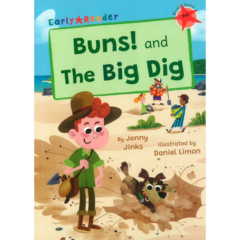 (BX) EARLY READER RED: BUNS! และรอยใหญ่