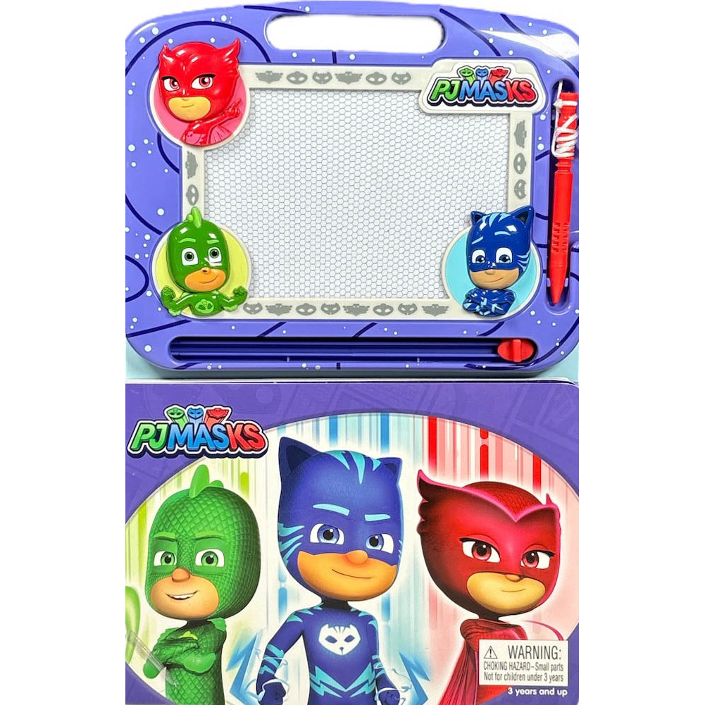 (BX) Pj Masks: หนังสือนิทานและชุดวาดภาพแม่เหล็ก